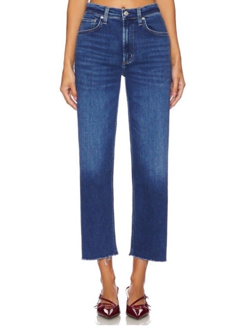 Citizens of Humanity Palma
Straight Raw Hem Jeans
Women's Size 28 Ambry Wash